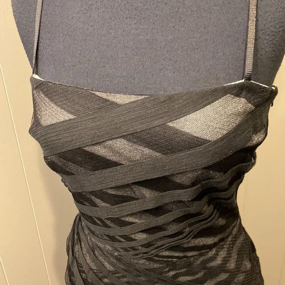 Robert Rodriguez Size 4 90’s Y2K Style Bodycon Bandage Cocktail Dress - Picture 4 of 8